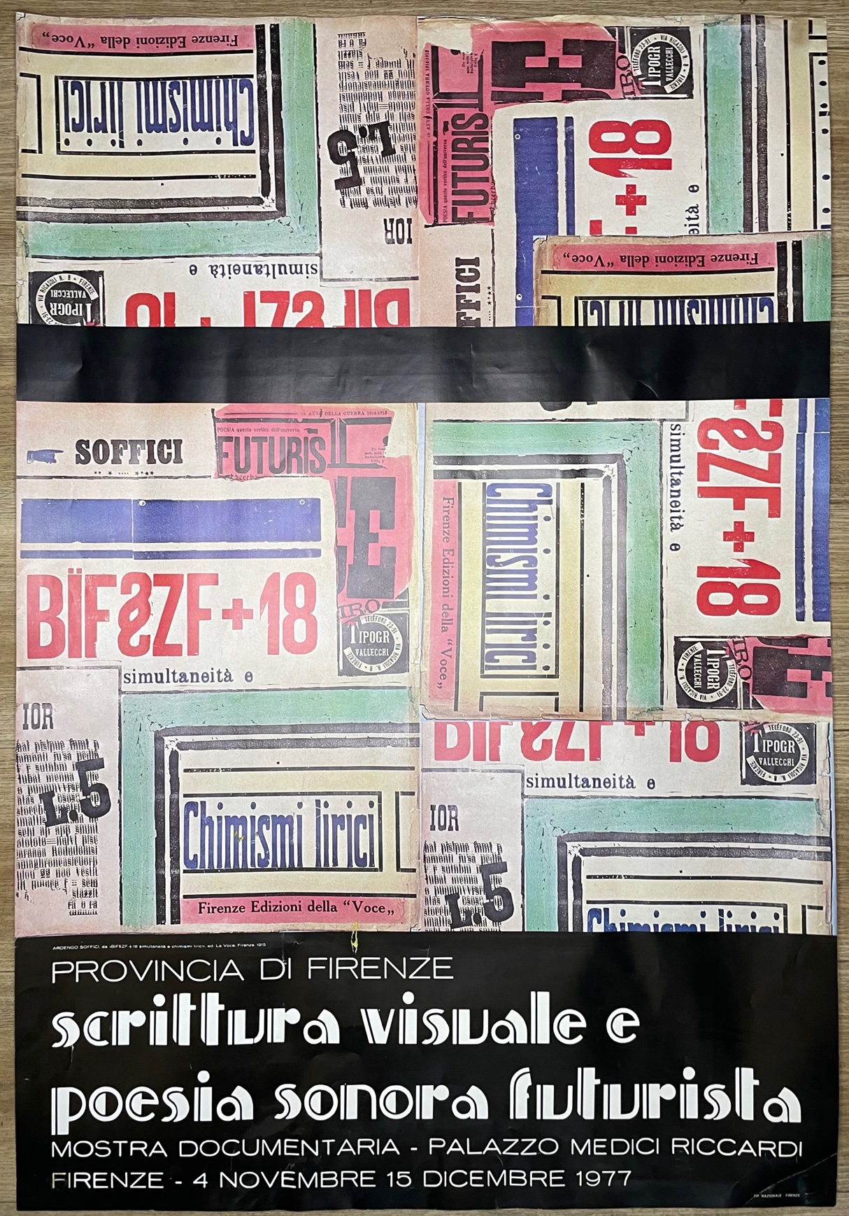 Provincia di Firenze. Scrittura visuale e poesia sonora futurista Mostra …