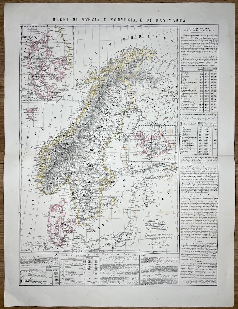 Regni di Svezia e Norvegia e di Danimarca.