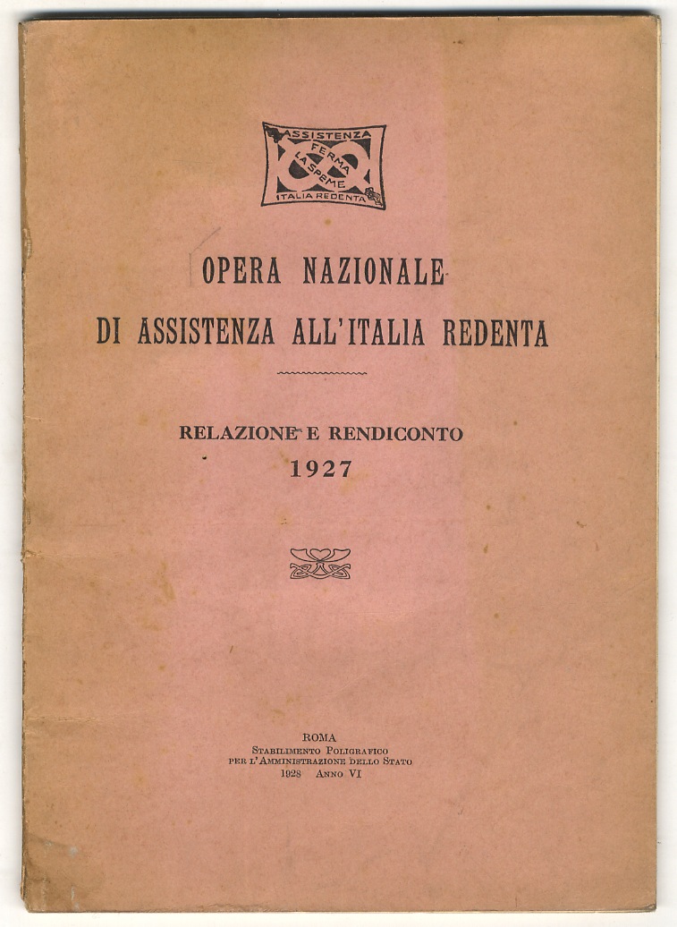 Relazione e rendiconto. 1927.