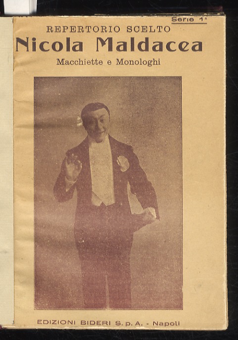 Repertorio scelto. Macchiette e Monologhi - Duetti - Repertorio inedito. …