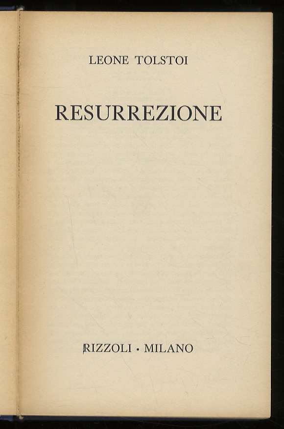 Resurrezione.
