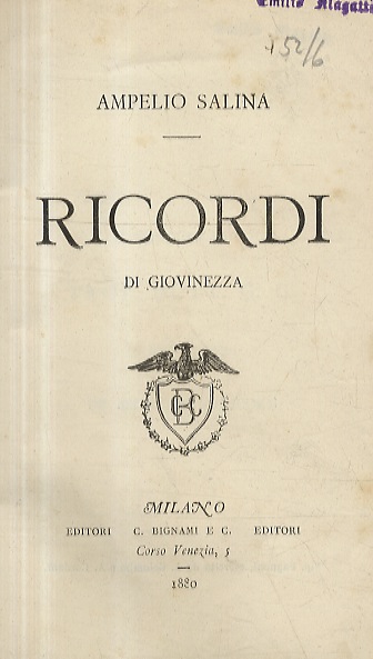 Ricordi di giovinezza.
