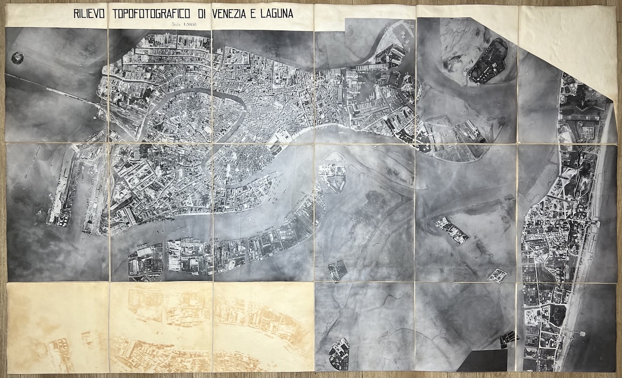Rilievo topofotografico di Venezia. Scala 1 a 5000.
