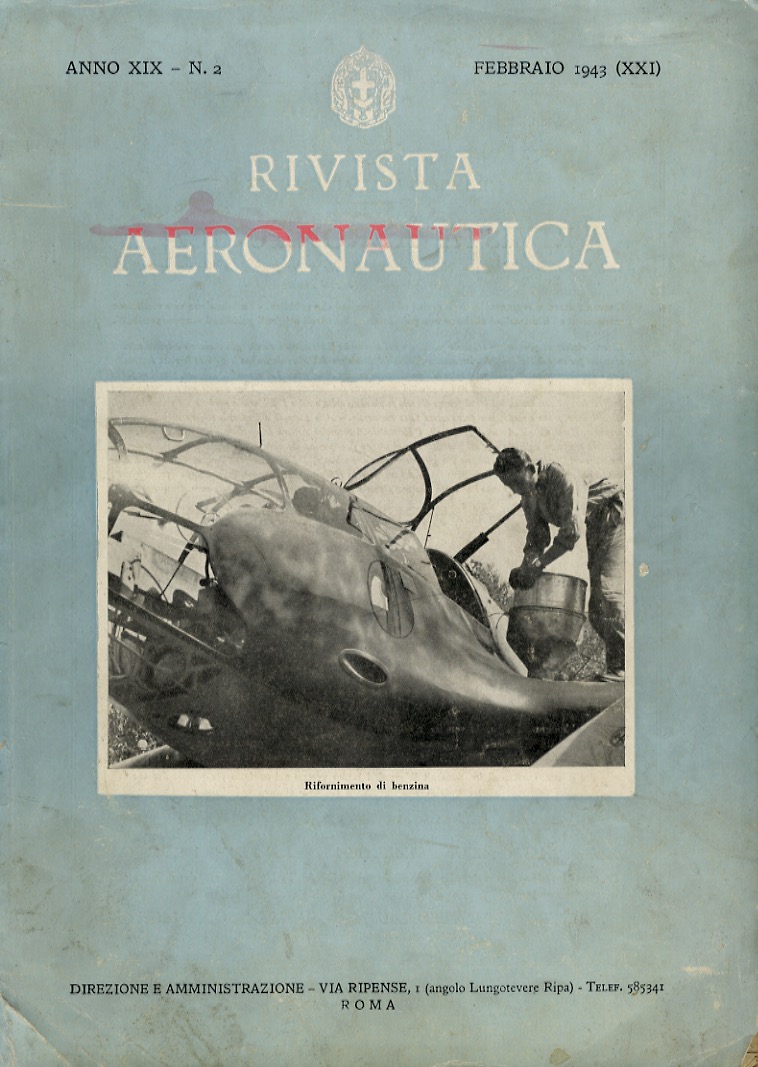 RIVISTA aeronautica. Periodico mensile. Anno IX - N. 2. Febbraio …