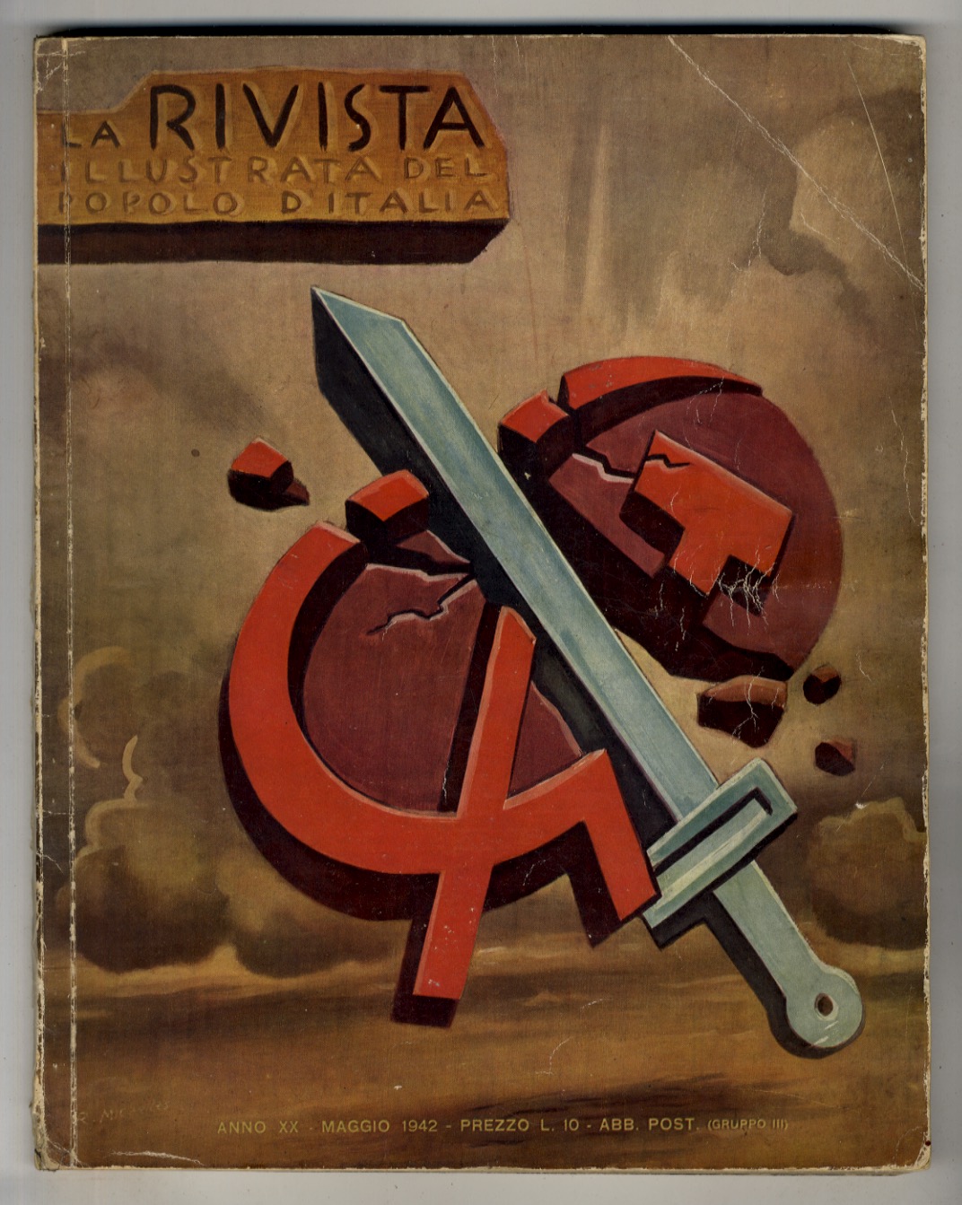 RIVISTA (LA) Illustrata del Popolo d'Italia. Anno XX. N. 5. …