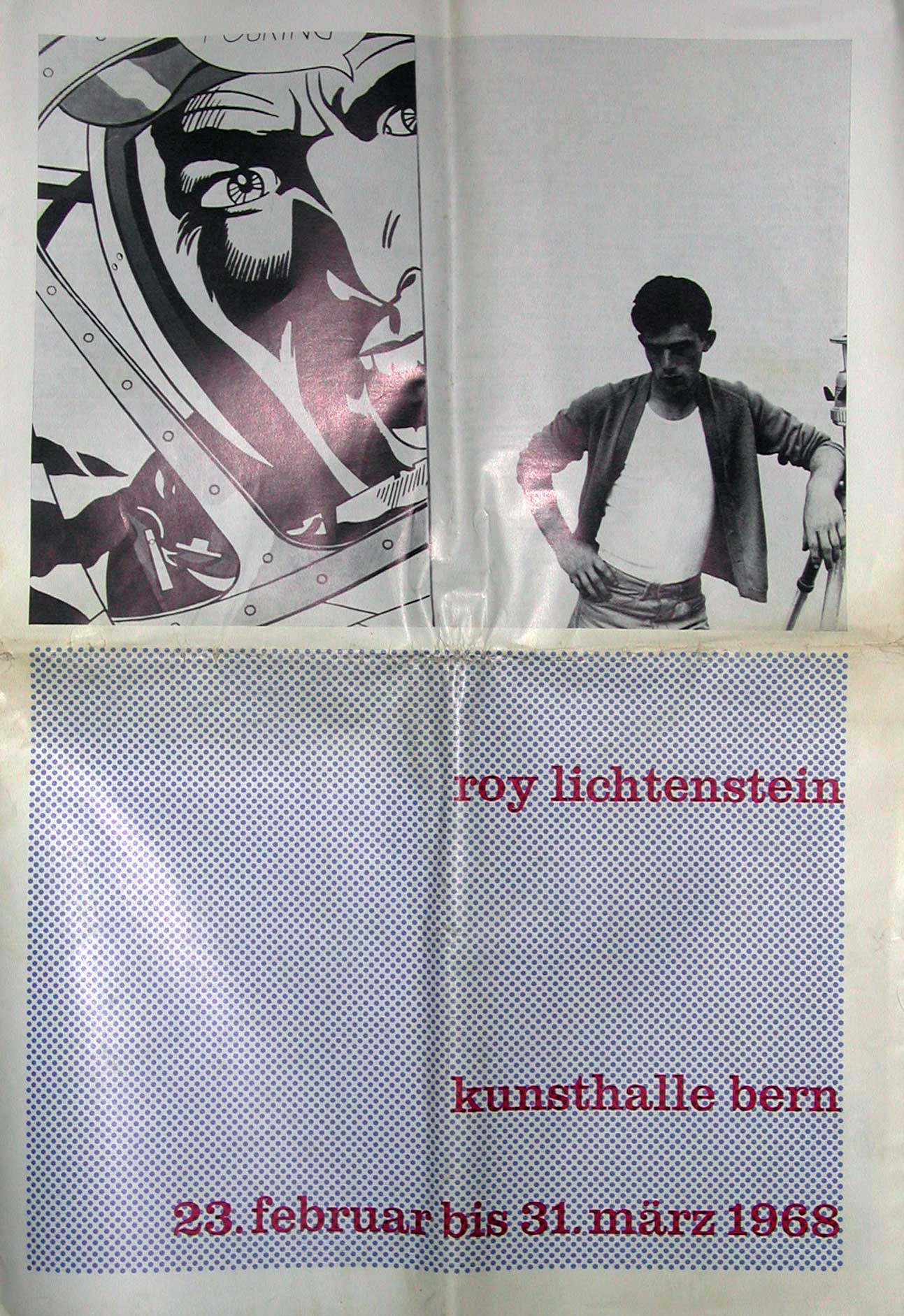 ROY Lichtenstein: Kunsthalle Bern. 23. Febr. bis 31. März 1968.