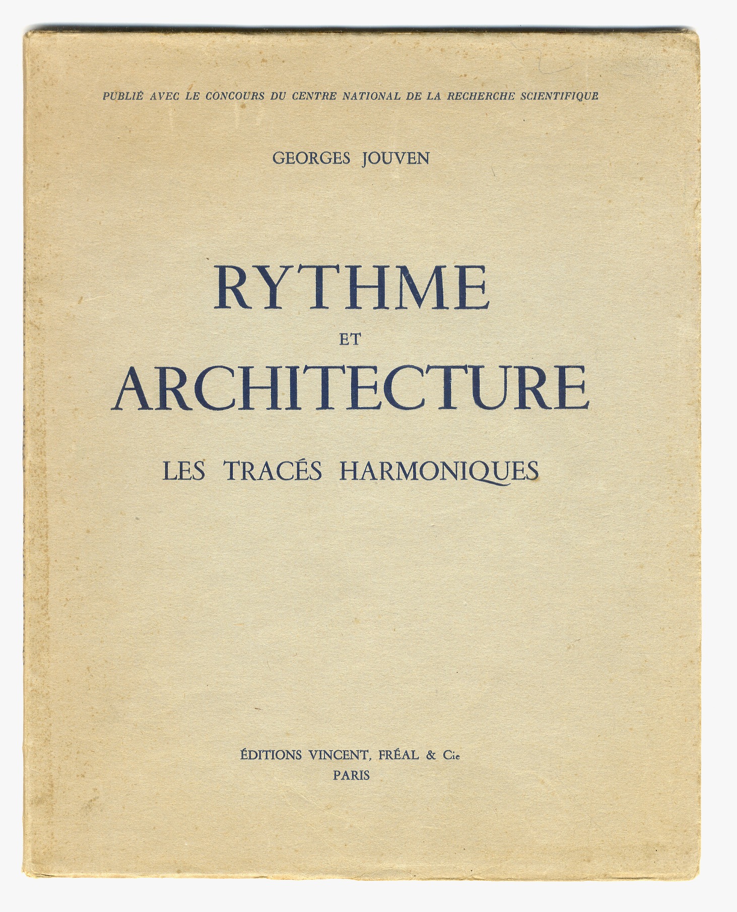Rythme et architecture. Les traces harmoniques.
