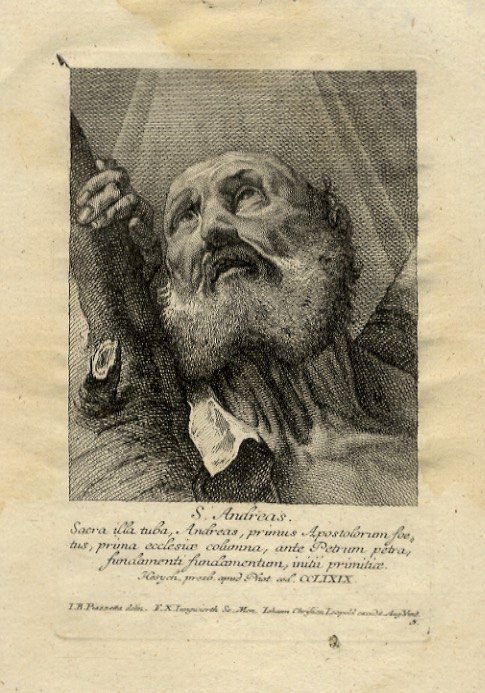 S. Andreas. Sacra illa tuba, Andreas, primus Apostolorum foetus, prima …