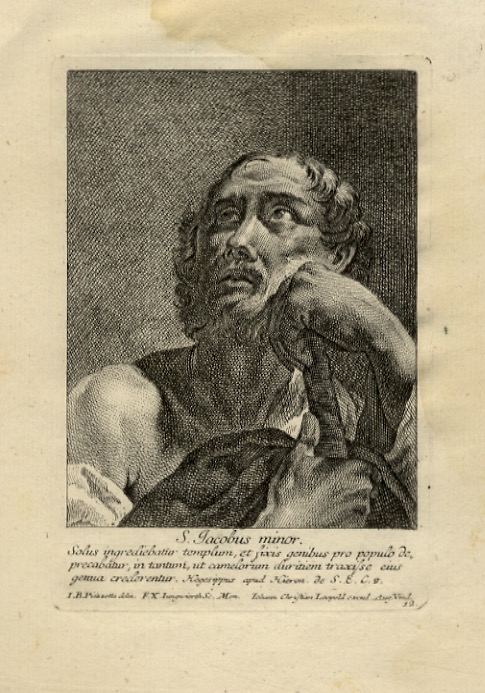 S. Iacobus minor. Judas qui catholica scripsit epistola