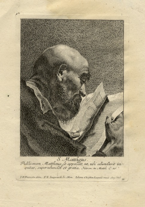 S. Matthaeus. Publicanum Matthaeus se appellat ut, ubi abundavit iniquitas …
