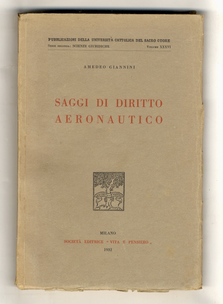 Saggi di diritto aeronautico.