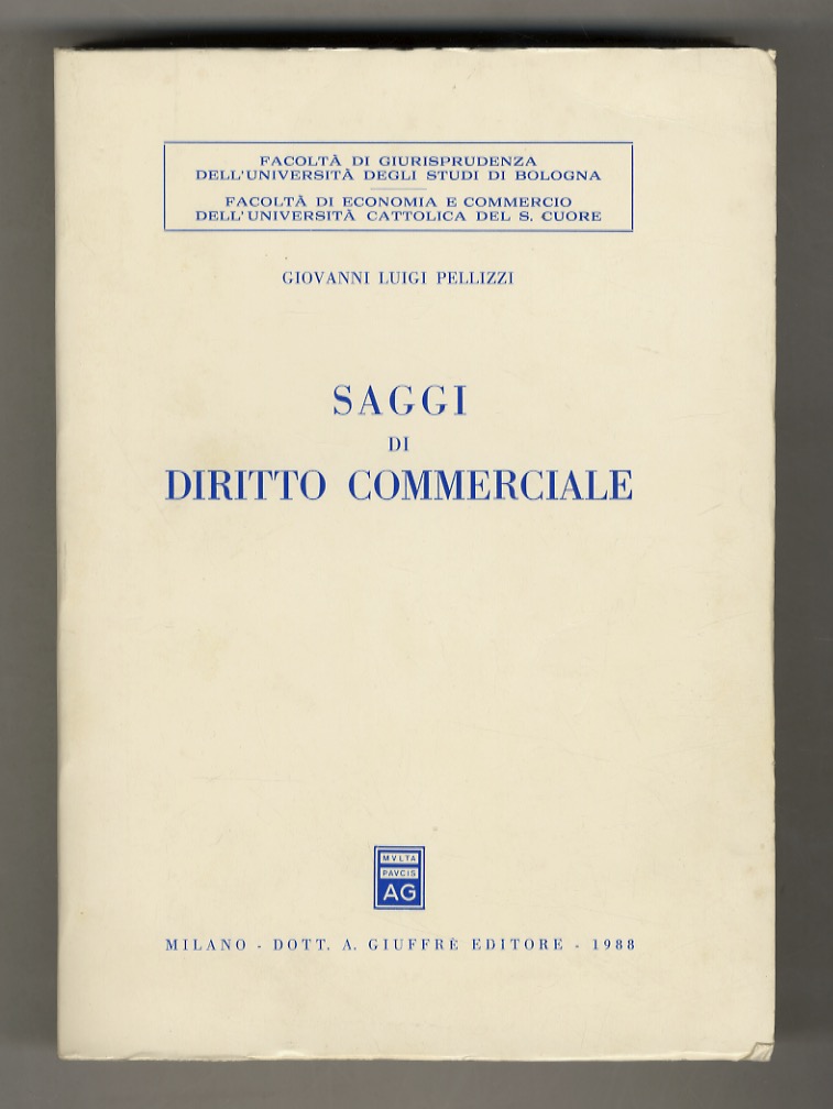 Saggi di diritto commerciale.