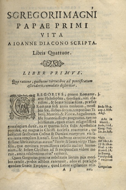 Sancti Gregorii Magni papae primi Opera. Editio secunda romana ad …