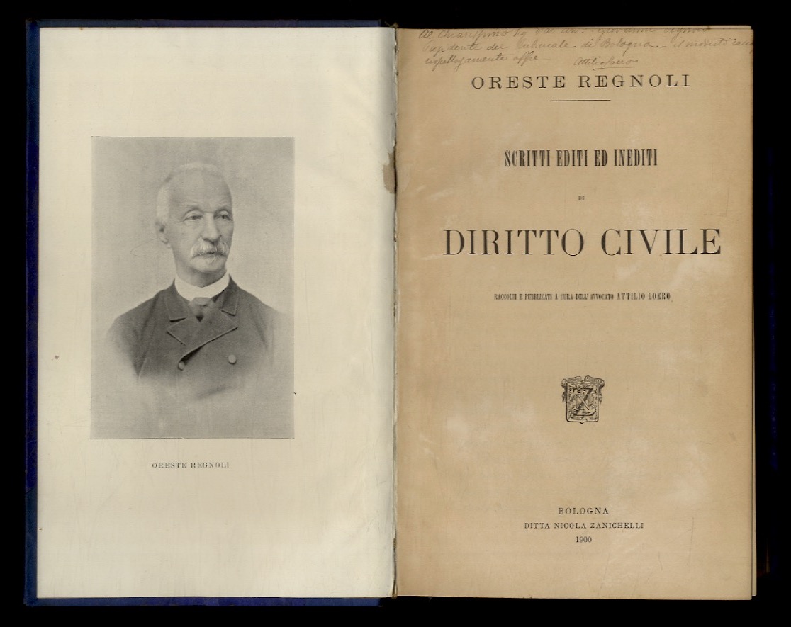 Scritti editi ed inediti di diritto civile. Raccolti e pubblicati …