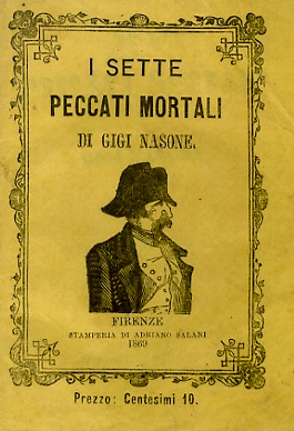SETTE (I) peccati mortali di Gigi Nasone. A spese dell'editore …