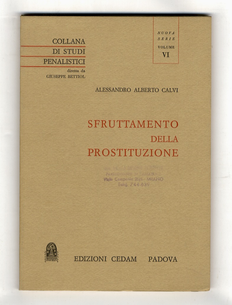 Sfruttamento delle prostituzione.