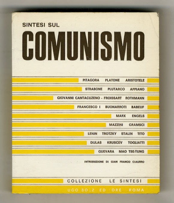 Sintesi sul comunismo. (Il comunismo nell'antica filosofia - Rivolte e …