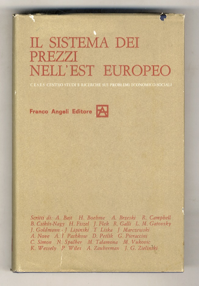Sistema (Il) dei prezzi nell'Est Europeo. A cura del C.E.S.E.S.