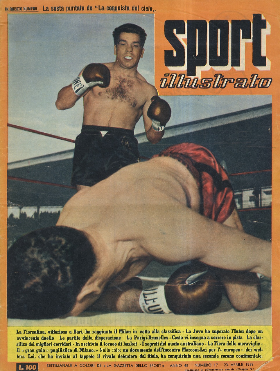 Sport Illustrato. Settimanale a colori de "La Gazzetta dello Sport". …