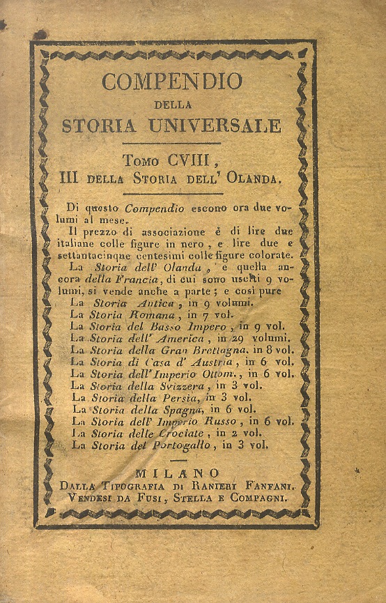 Storia dell'Olanda e dei Paesi Bassi, dai tempi di Giulio …