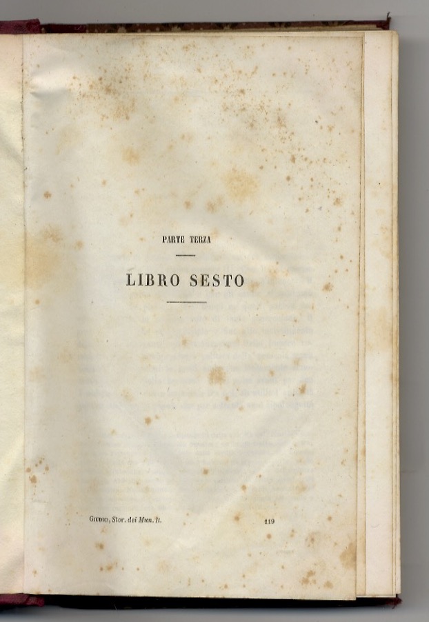 (Storia politica dei Municipj Italiani).