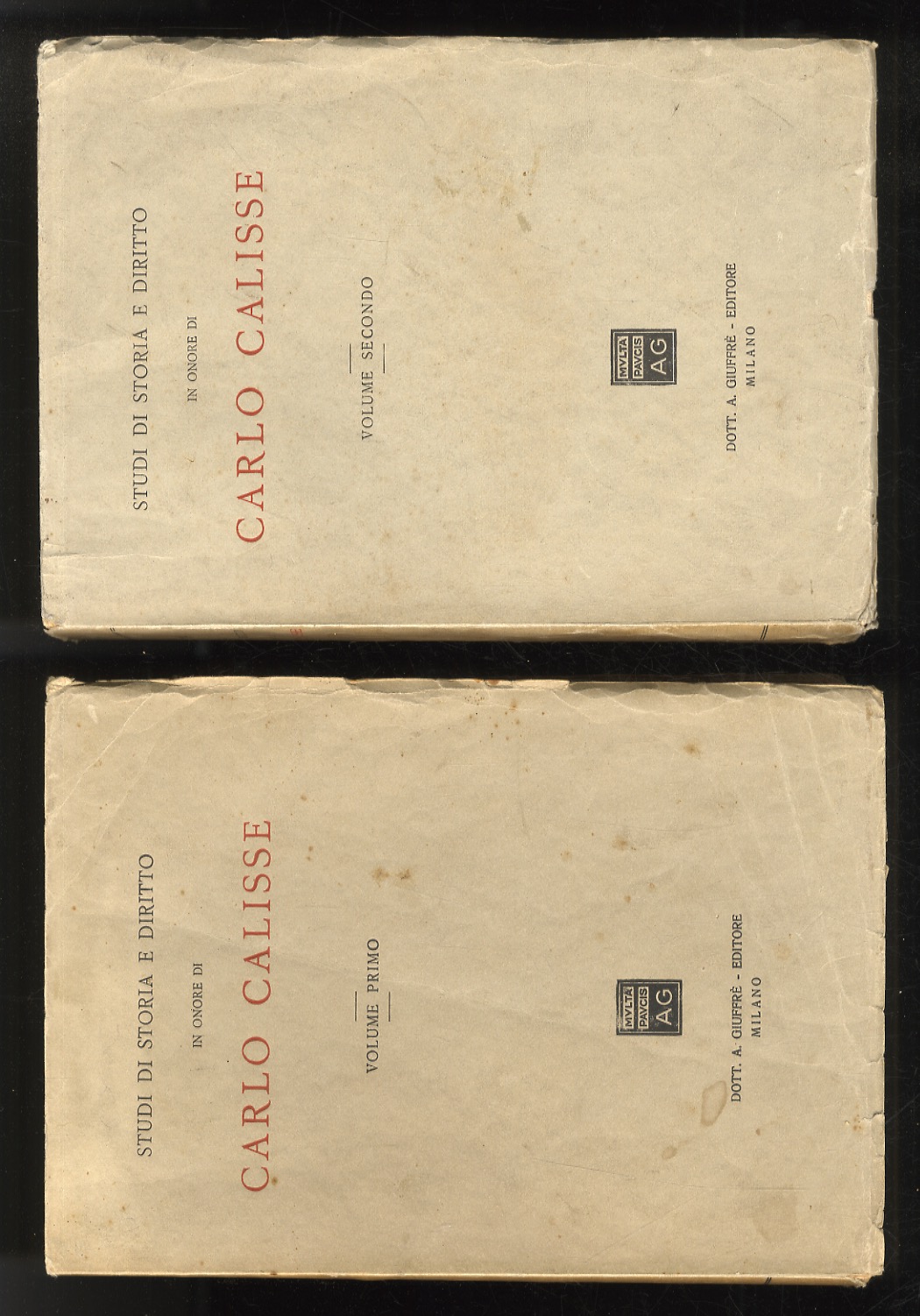 STUDI di storia e diritto in onore di Carlo Calisse. …