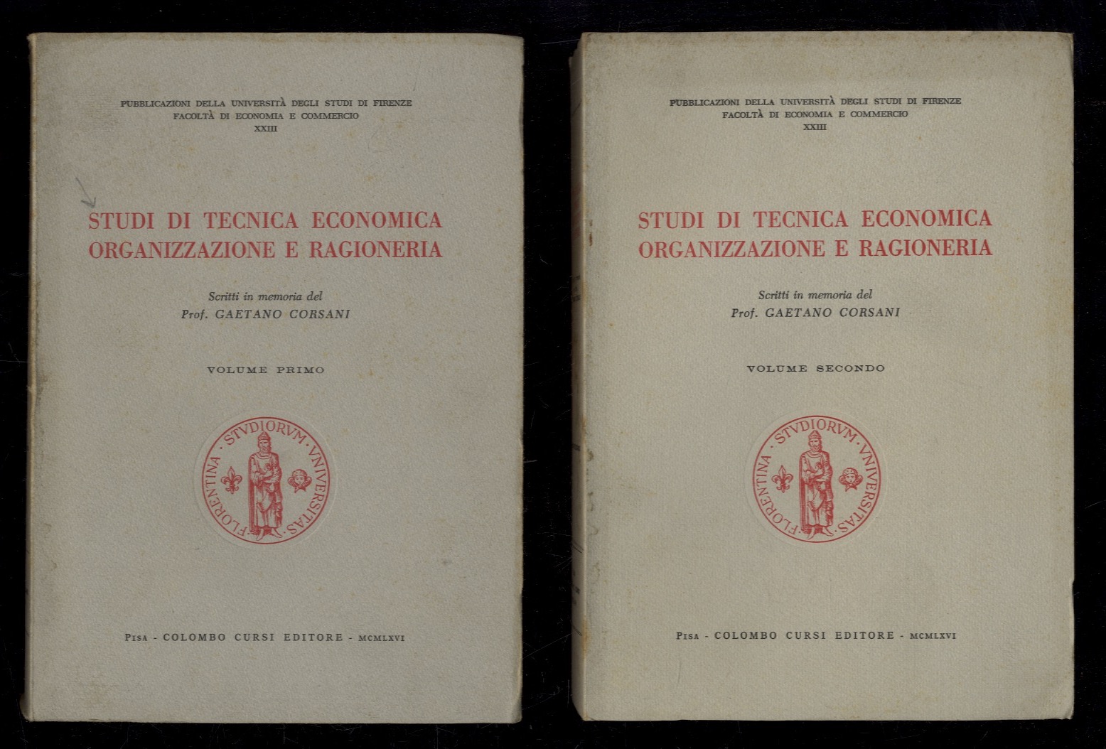 STUDI di tecnica economica, organizzazione e ragioneria. Scritti in memoria …