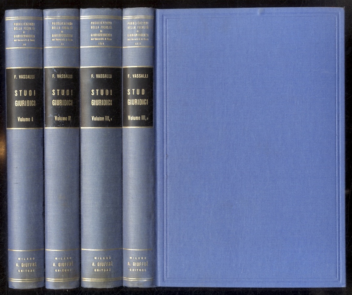 Studi giuridici. Volume I: Studi di diritto matrimoniale e sulla …