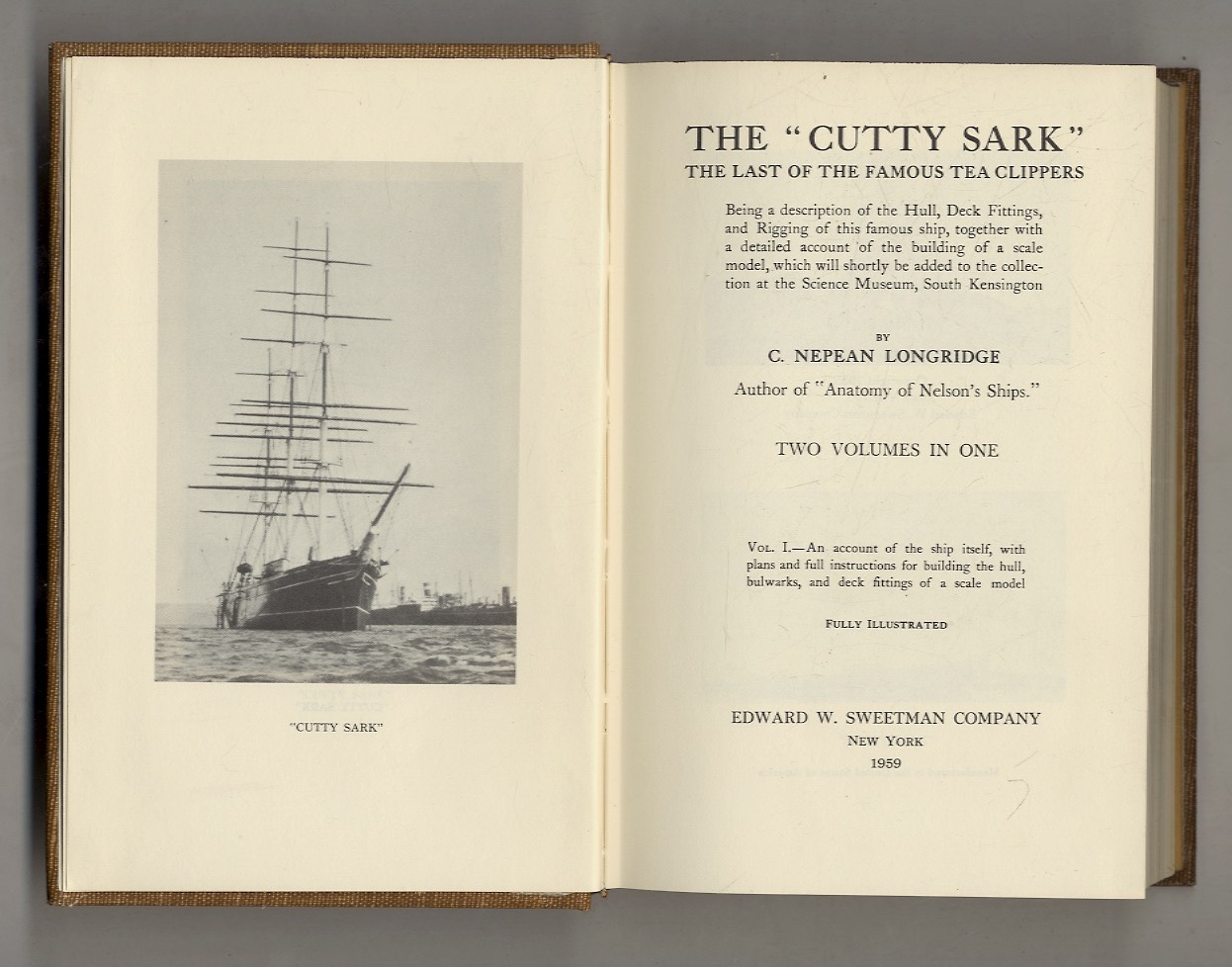 The "Cutty Sark". The last of the famous Tea Clippers. …