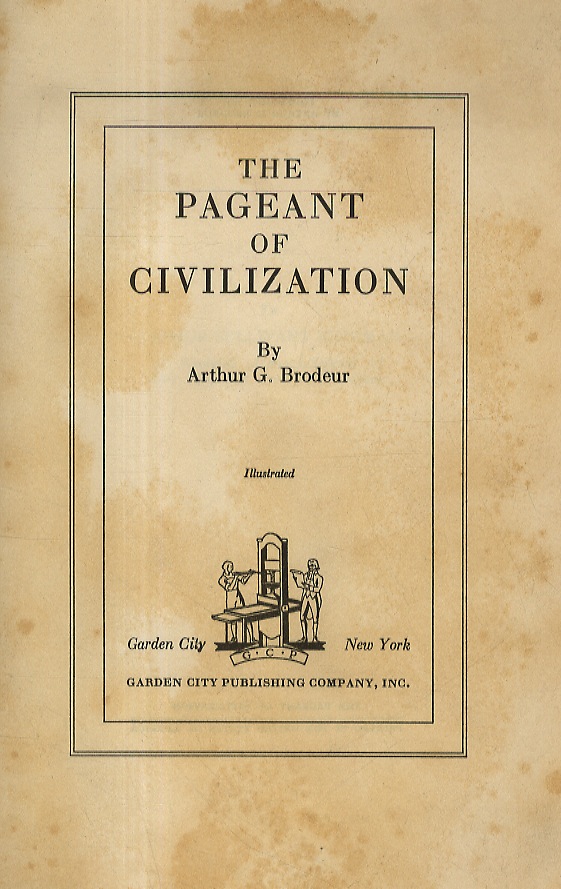 The Pageant of Civilization.