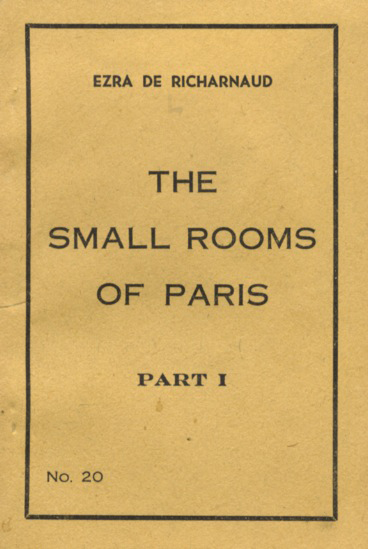 The small rooms of Paris. Part I [- part II].