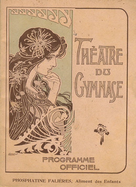 THEATRE du Gymnase. Programme officiel.