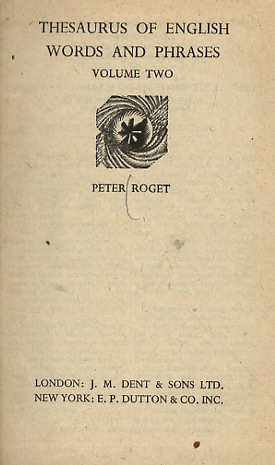 Thesaurus of English Words and Phrases. Revised by Andrew Boyle …