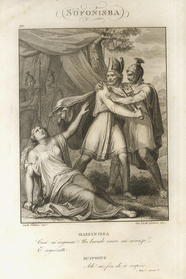 [Tragedie di Vittorio Alfieri da Asti. 18.a dispensa: Sofonisba].