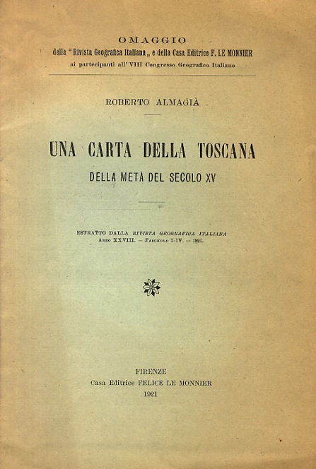 Una carta della Toscana della metà del secolo XV.