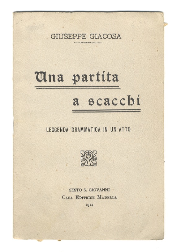 Una partita a scacchi.