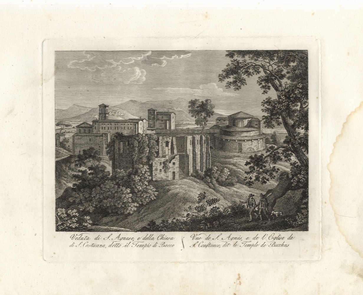 Veduta di Sant'Agnese e della Chiesa si S. Costanza detto …