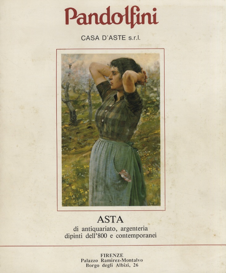 Vendita all'asta di oggetti d'arte e d'arredamento (dipinti, disegni e …