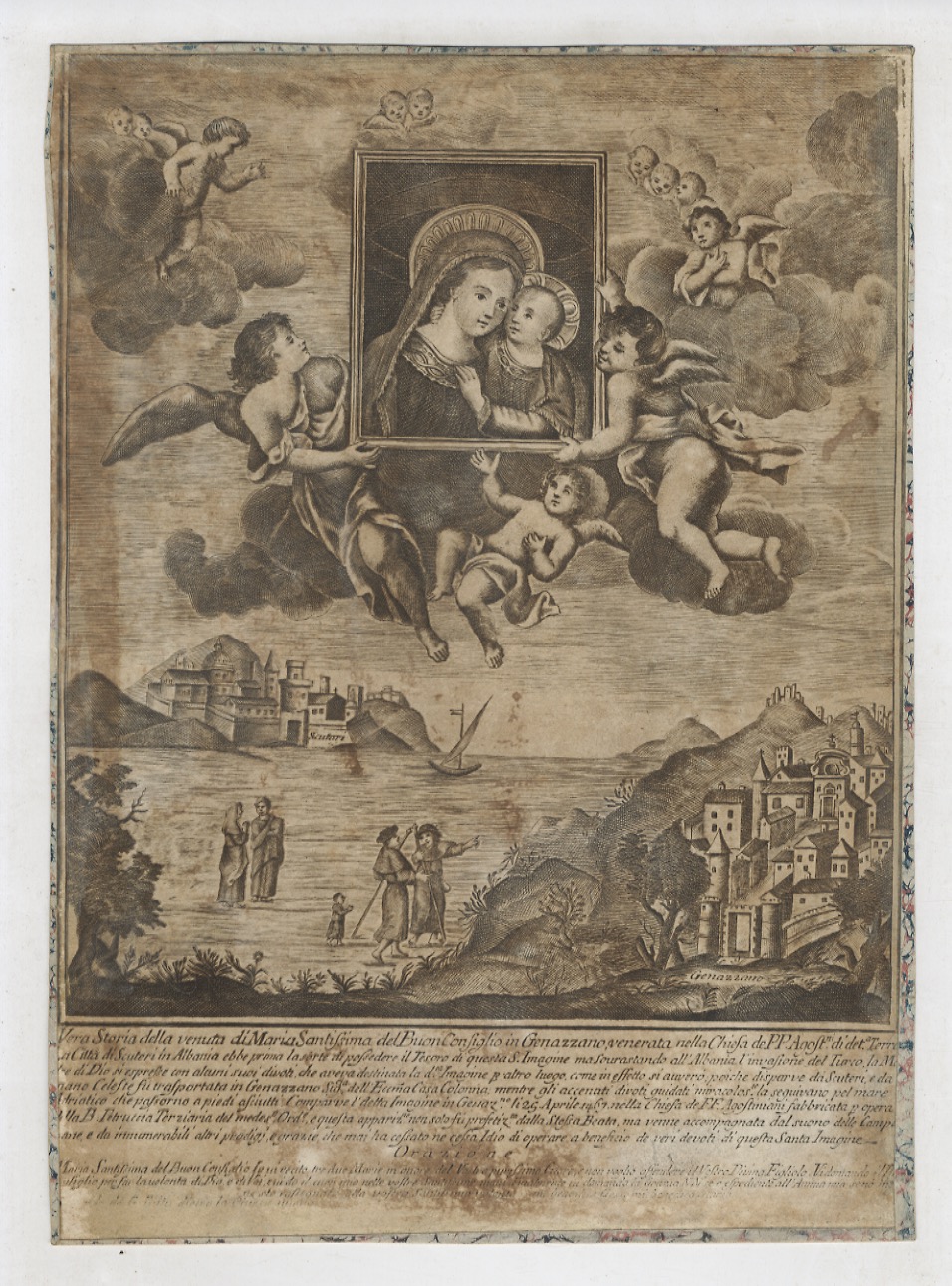 VERA storia della venuta di Maria Santissima del Buon Consiglio …