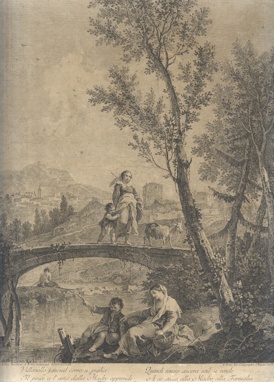 Villanello fanciul come si piglia / Il pesce a l'amo …