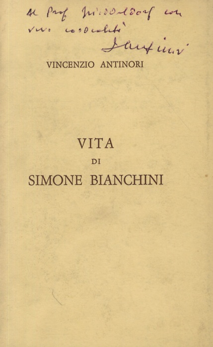 Vita di Simone Bianchini.