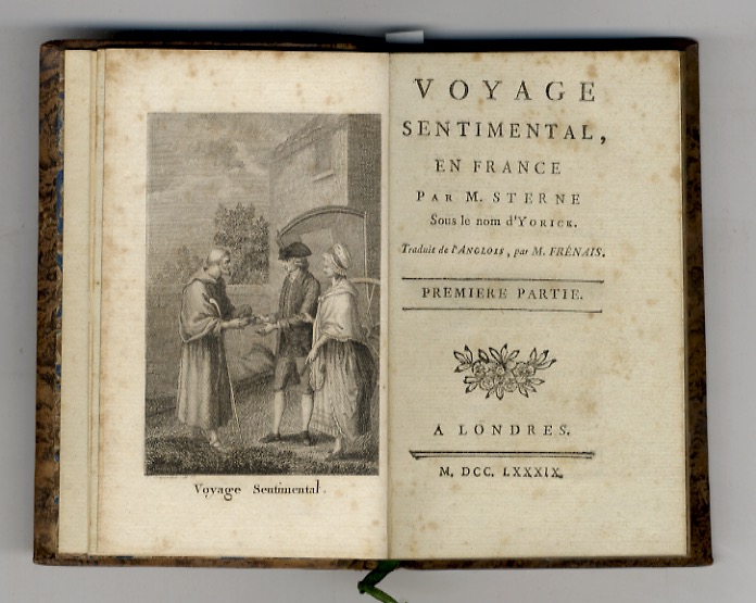 Voyage sentimental, en France. Par M. Sterne, sous le nom …