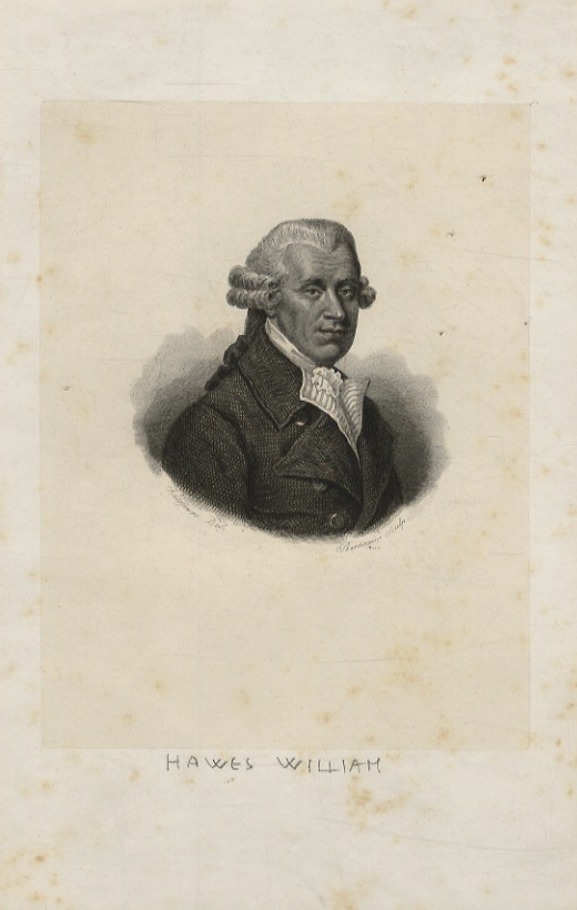 William Hawes. A. Lefevre del. - Bertonnier sculp. (Ritratto a …