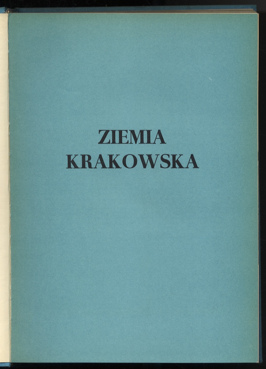 Ziemia Krakowska.