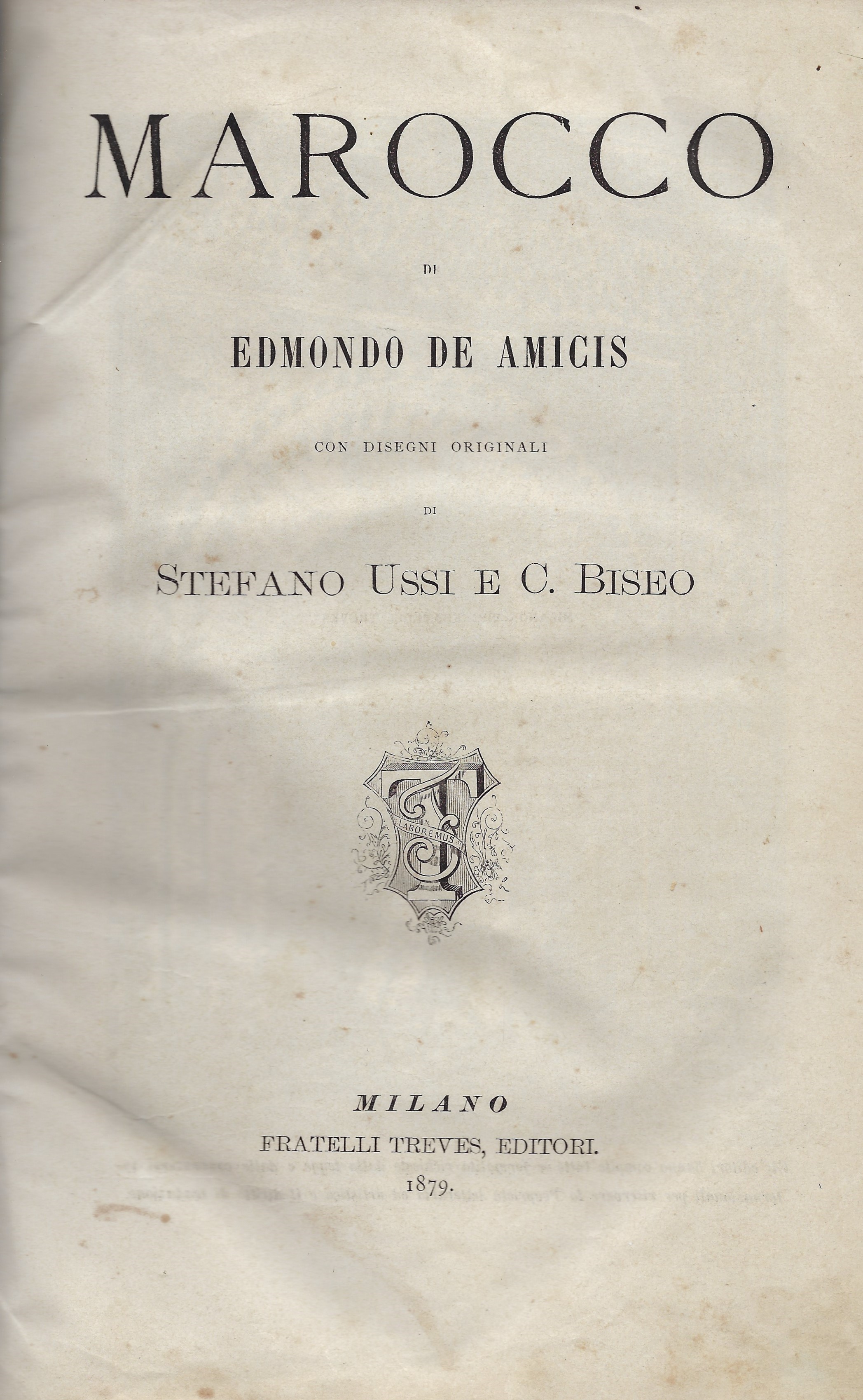 Marocco: con disegni originali di Stefano Ussi e C. Biseo