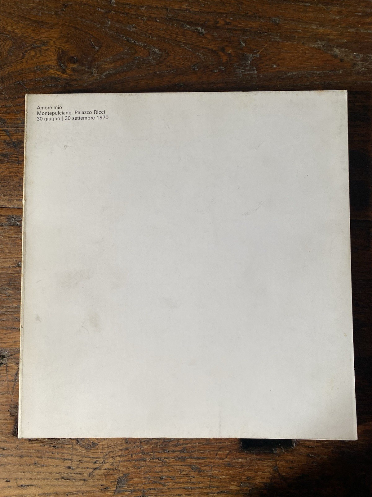AA.VV. Amore mio Montepulciano Palazzo Ricci 1970 Firenze Centro Di …