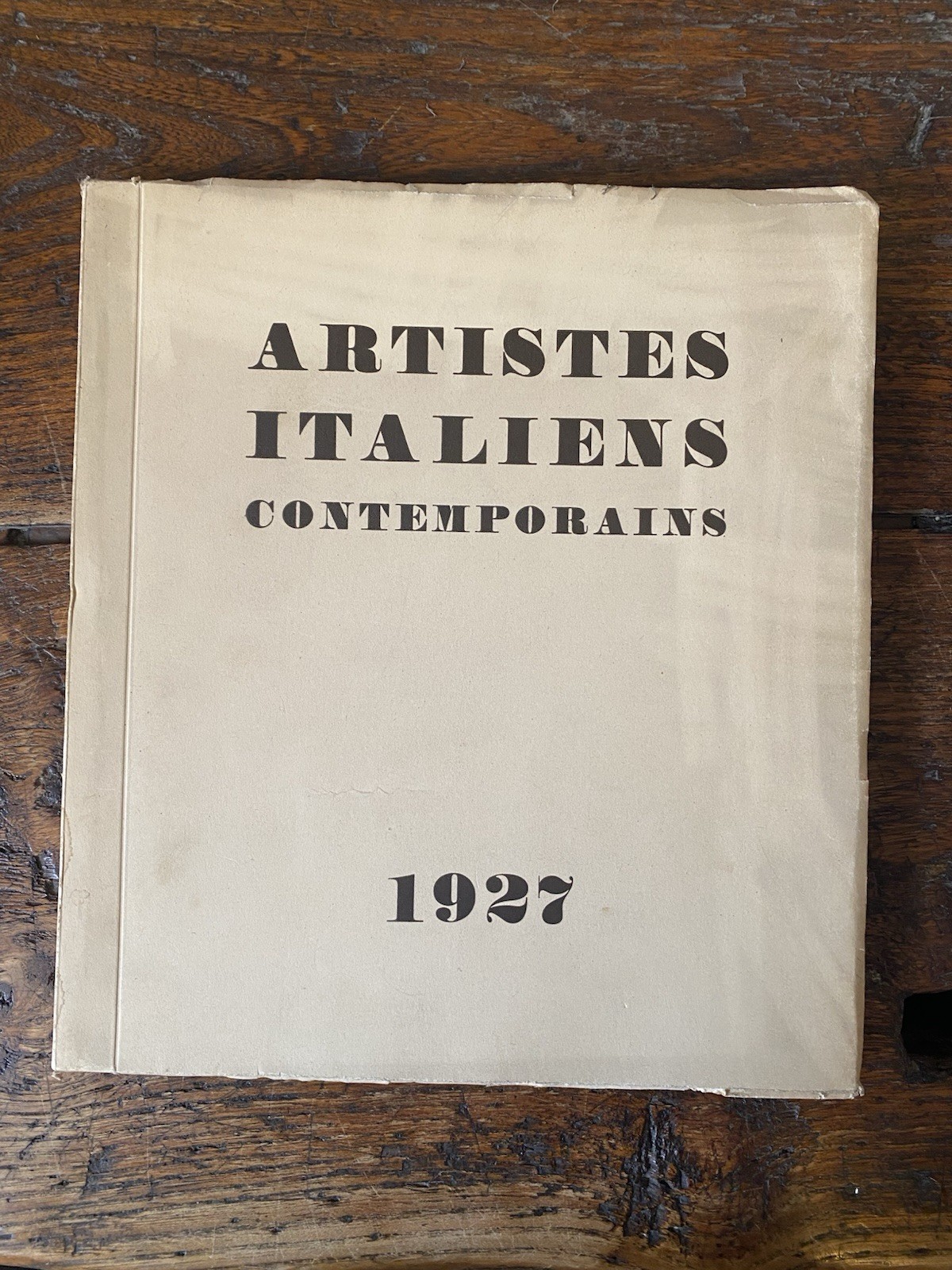 AA.VV. Artistes Italiens Contemporains Musée Rath Genève 1927