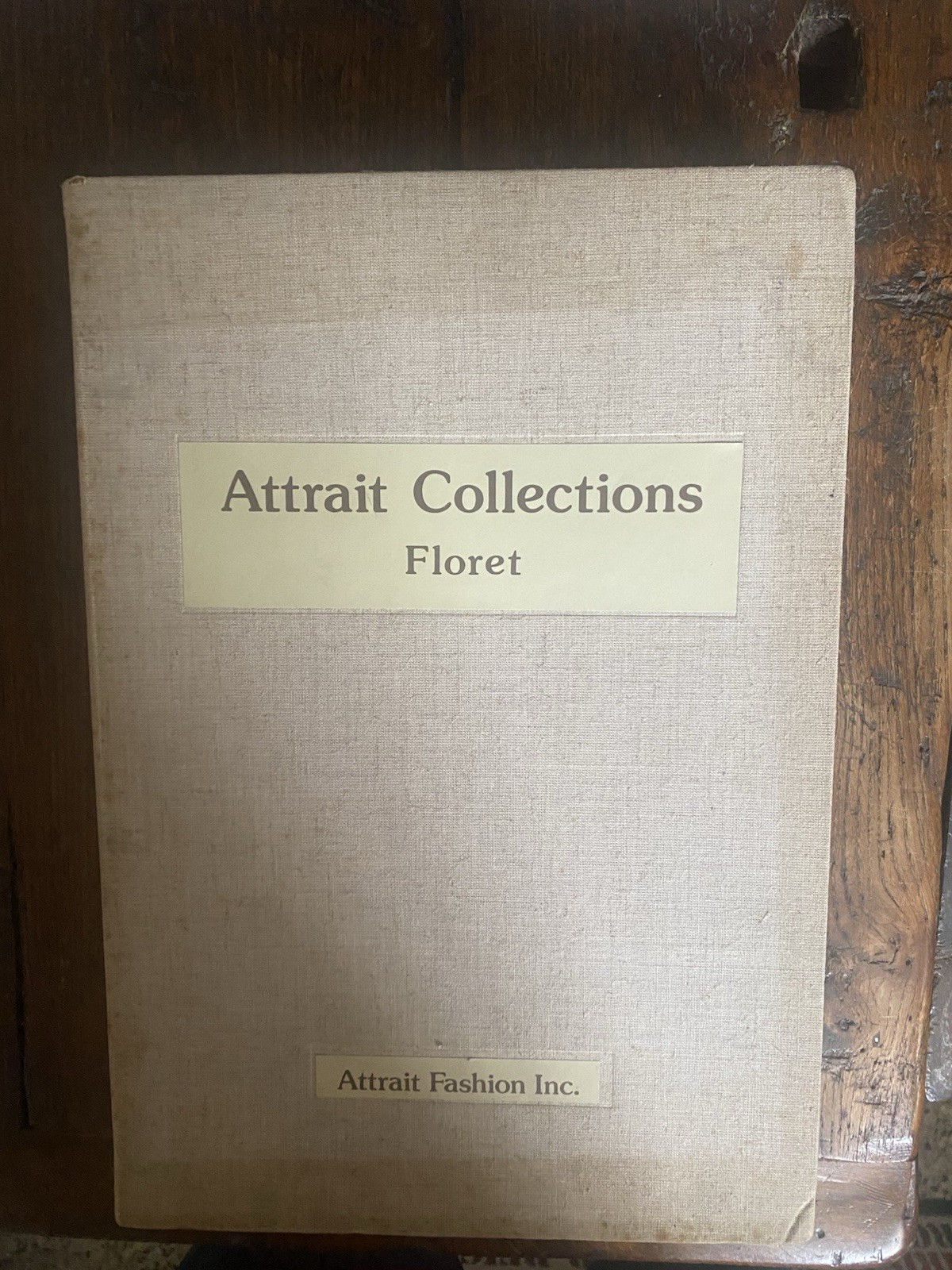 AA.VV. Attrait Collections Floret Osaka Attrait Fashion 1987