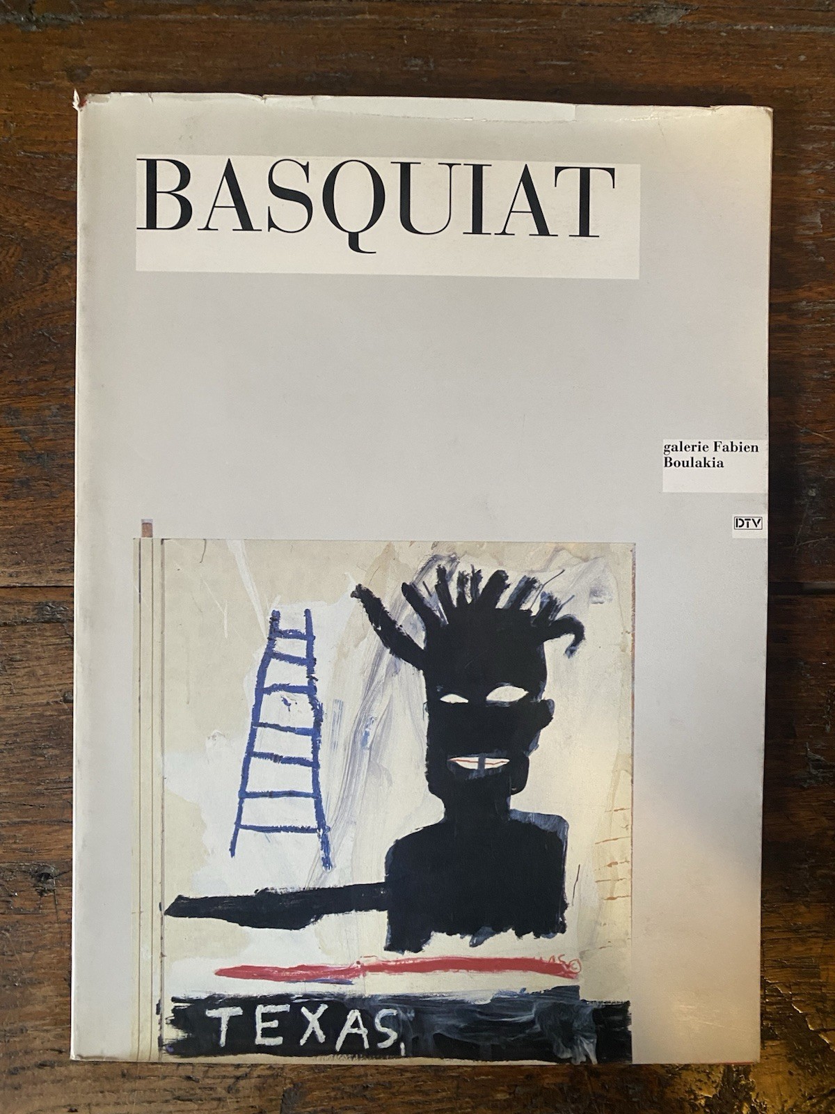 AA.VV. Basquiat Paris galerie Fabien Boulakaia 1990