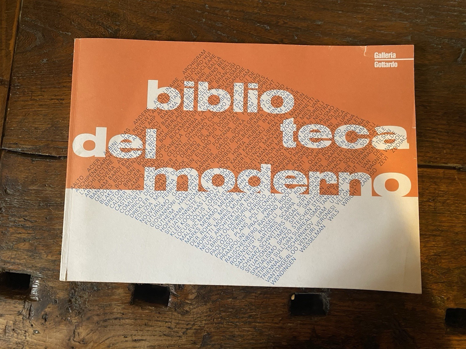 AA.VV. Biblioteca del moderno Una collezione privata Galleria Gottardo 1991